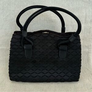 Vintage Miss Lewis Black Small Evening Hand Bag